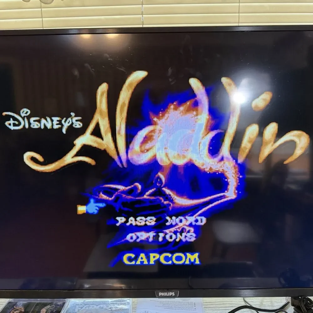 Disney's Aladdin (Super Nintendo SNES) Video Game Authentic & Tested